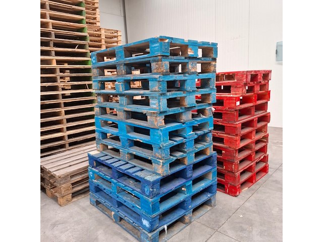 Ca. 227x diverse pallets - afbeelding 11 van  13