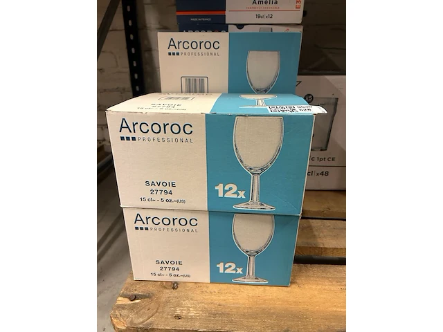 Ca. 228x glazen, arcoroc - afbeelding 2 van  8