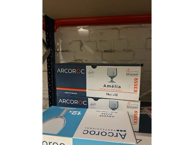 Ca. 228x glazen, arcoroc - afbeelding 4 van  8