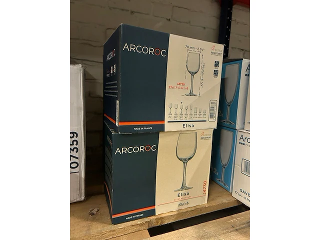 Ca. 228x glazen, arcoroc - afbeelding 5 van  8