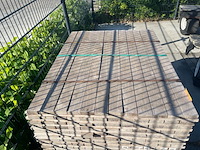 Ca. 228x guyana ipé planken fijnbezaagd, 27x80mm, lengte 125cm