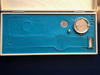 Ca. 229x horloges, nots / mondaine , elk horloge is uniek doordat elke wijzerplaat een uniek stukje van de plattegrond van amsterdam, londen, parijs en new york bevat - afbeelding 2 van  24