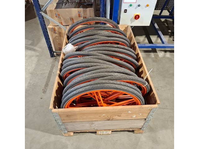 Ca. 22x aluminium fietswiel met lekvrije band - afbeelding 2 van  6