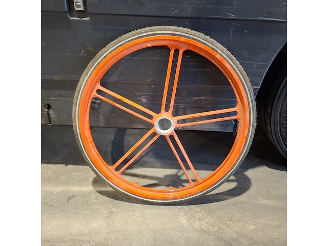 Ca. 22x aluminium fietswiel met lekvrije band - afbeelding 3 van  6