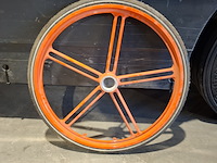 Ca. 22x aluminium fietswiel met lekvrije band - afbeelding 3 van  6