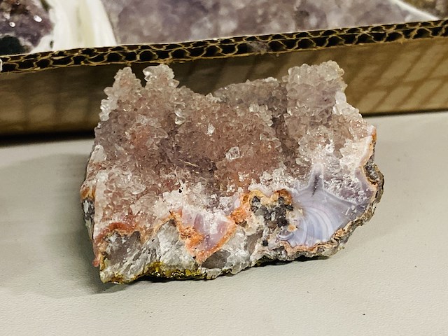 Ca. 22x amethist brokken - afbeelding 3 van  6