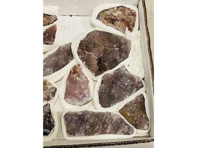 Ca. 22x amethist brokken - afbeelding 4 van  6