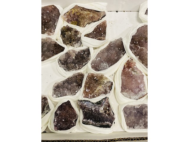 Ca. 22x amethist brokken - afbeelding 5 van  6