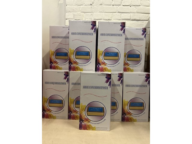 Ca. 22x automatische schoenovertrek dispenser - afbeelding 1 van  4