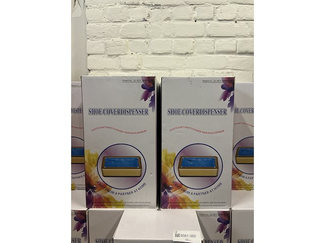Ca. 22x automatische schoenovertrek dispenser - afbeelding 2 van  4