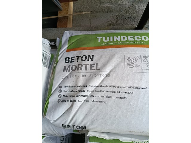 Ca. 22x betonmortel in zak - afbeelding 3 van  6