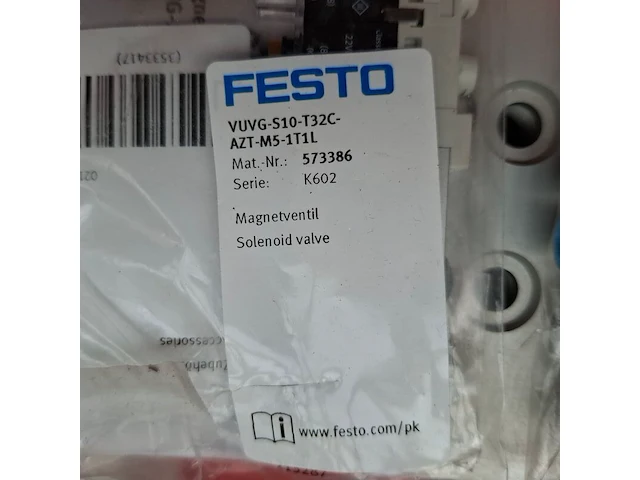 Ca. 22x diverse magneetventiel met 3x drukregelaar festo - afbeelding 12 van  13