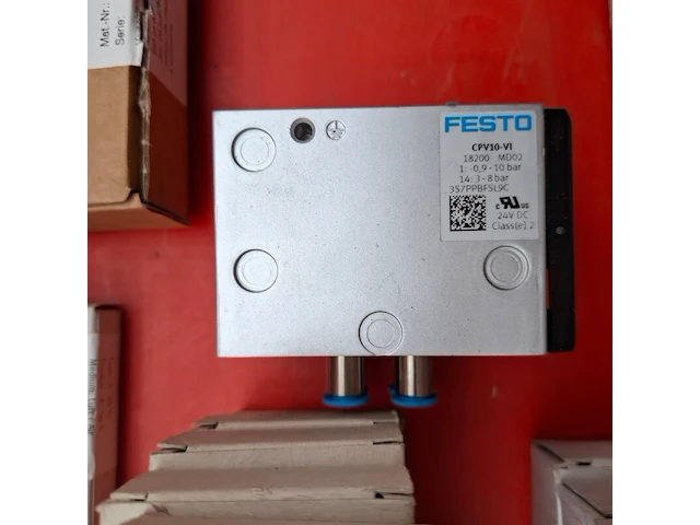 Ca. 22x diverse magneetventiel met 3x drukregelaar festo - afbeelding 13 van  13