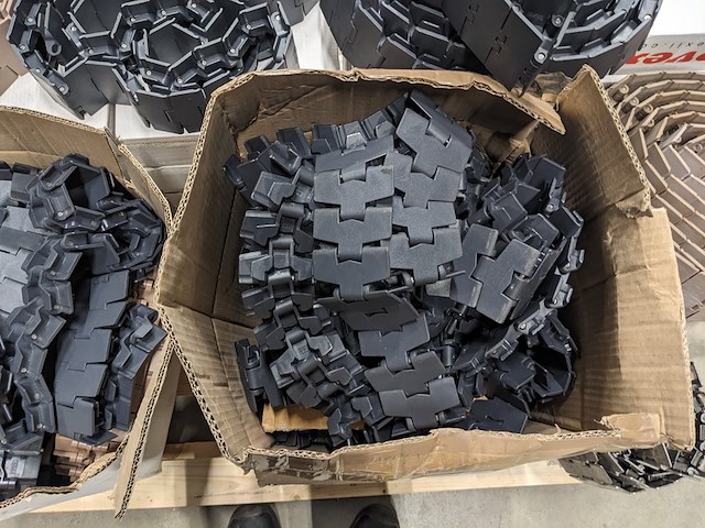 Ca. 22x doos movex flat top chain, movex, mx820/880, zwart/bruin - afbeelding 5 van  9