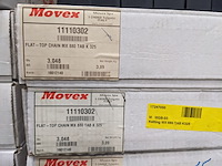 Ca. 22x doos movex flat top chain, movex, mx820/880, zwart/bruin - afbeelding 9 van  9