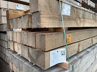 Ca. 22x douglas balken fijnbezaagd, 150x150mm, lengte 400cm - afbeelding 4 van  4
