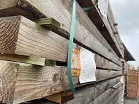 Ca. 22x douglas balken fijnbezaagd, 75x175mm, lengte 300cm - afbeelding 4 van  4