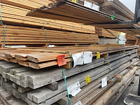Ca. 22x douglas wisselsponning/halfhoutsrabat, 18x190mm, lengte 8/400cm, 14/500cm - afbeelding 2 van  3