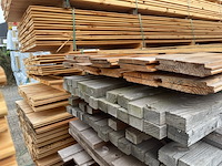 Ca. 22x douglas wisselsponning/halfhoutsrabat, 18x190mm, lengte 8/400cm, 14/500cm - afbeelding 3 van  3