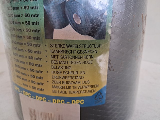 Ca. 22x dpc folie, zwart - afbeelding 5 van  7