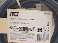 Ca. 22x hdmi kabel, act, hdmi a - hdmi a m/m 5.00m - afbeelding 2 van  4