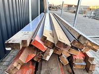 Ca. 22x houten gordingen - afbeelding 4 van  8