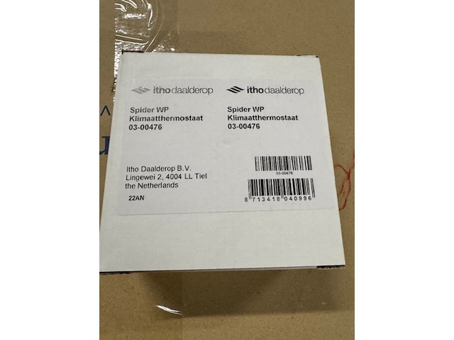 Ca. 22x klimaatthermostaat, spider wp - afbeelding 3 van  3