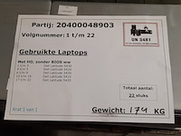 Ca. 22x laptop, dell, o.a. latitude 5430 - afbeelding 3 van  11