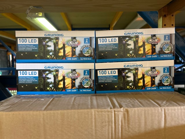 Ca. 22x led kerst lichtsnoer indoor/outdoor, grundig - afbeelding 2 van  5