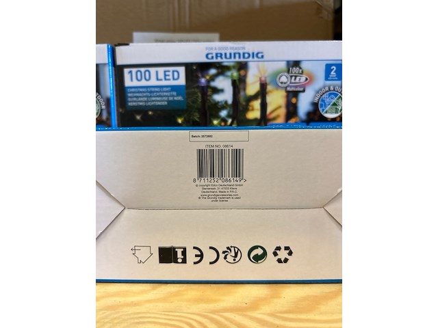 Ca. 22x led kerst lichtsnoer indoor/outdoor, grundig - afbeelding 4 van  5