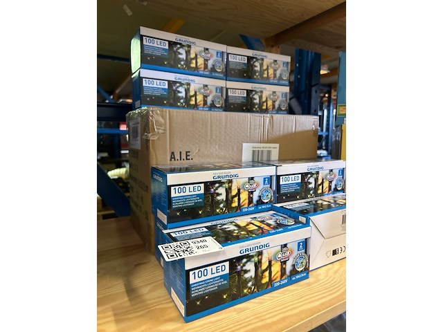 Ca. 22x led kerst lichtsnoer indoor/outdoor, grundig - afbeelding 5 van  5