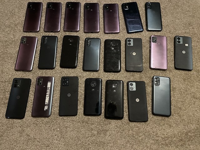 Ca. 22x motorola smartphone - afbeelding 1 van  8