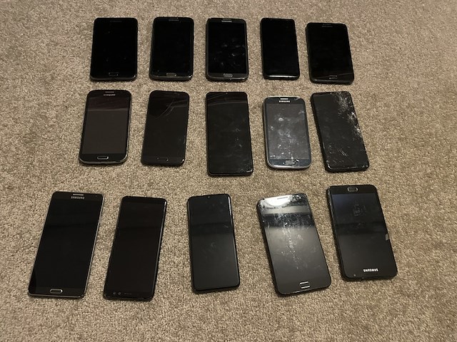 Ca. 22x samsung smartphone - afbeelding 2 van  9