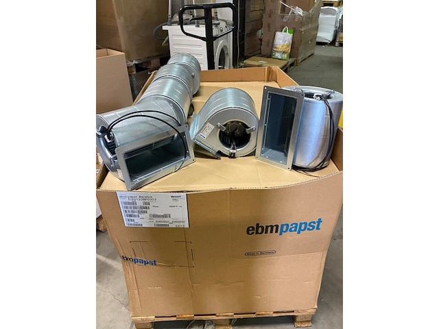 Ca. 22x stuks slakkenhuis ventilatoren ebm papst, d3g133-bf03-03 - afbeelding 1 van  6
