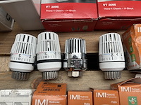 Ca. 22x thermostaatkop, w.o. honeywell, imi heimeier - afbeelding 2 van  7