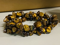 Ca. 22x tijgeroog armband gilde - afbeelding 3 van  3