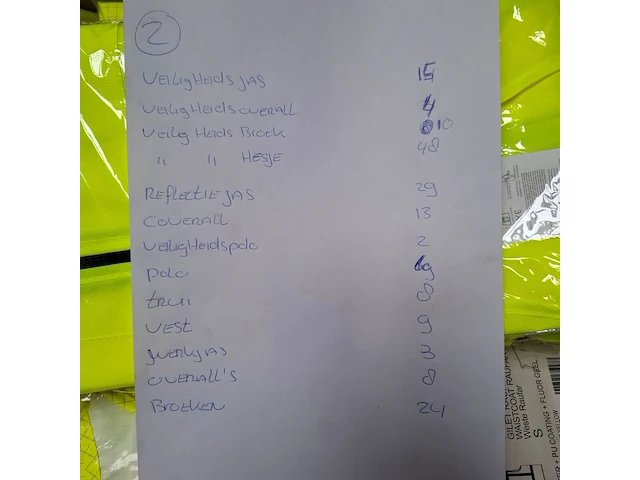 Ca. 230x diverse reflecterende werkkleding o.a. hydrowear - afbeelding 5 van  12
