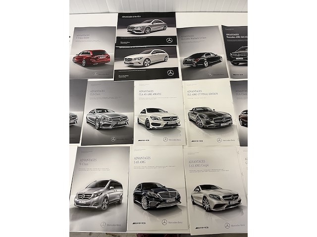 Ca. 235x brochure mercedes, mercedes - afbeelding 2 van  36