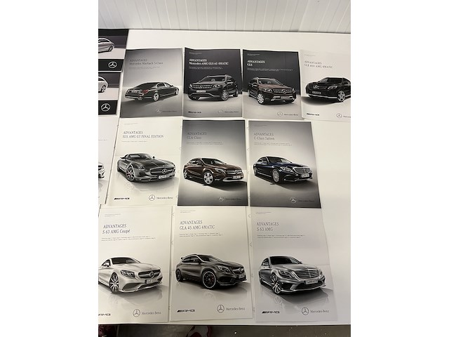 Ca. 235x brochure mercedes, mercedes - afbeelding 3 van  36