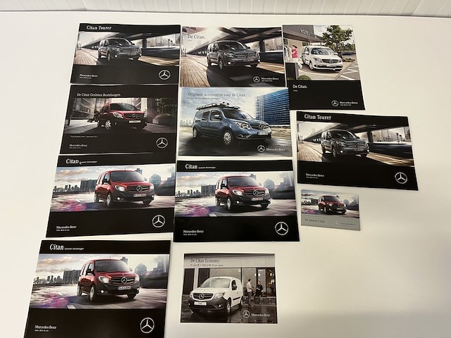 Ca. 235x brochure mercedes, mercedes - afbeelding 9 van  36