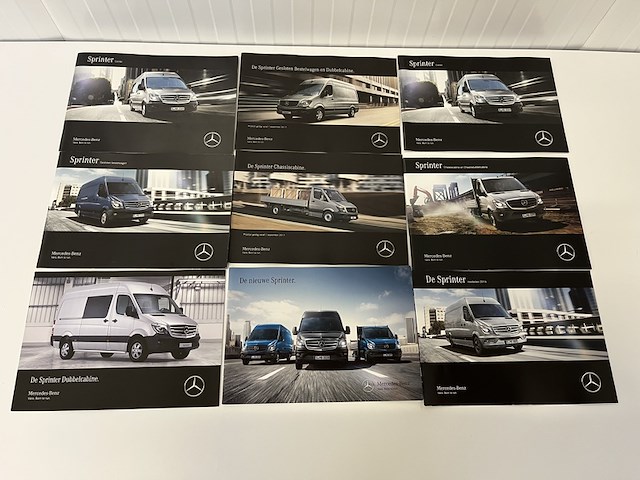 Ca. 235x brochure mercedes, mercedes - afbeelding 13 van  36