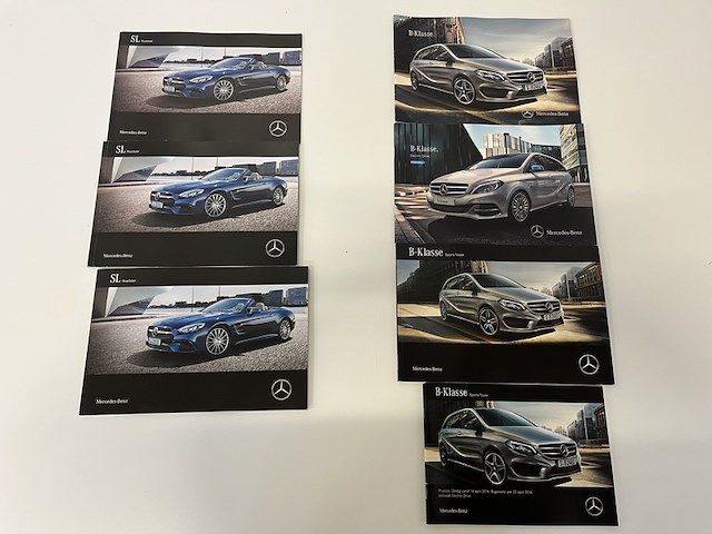 Ca. 235x brochure mercedes, mercedes - afbeelding 17 van  36