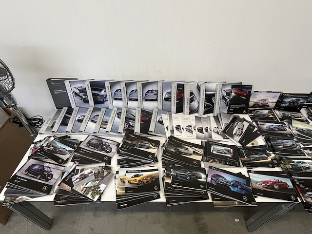 Ca. 235x brochure mercedes, mercedes - afbeelding 12 van  36