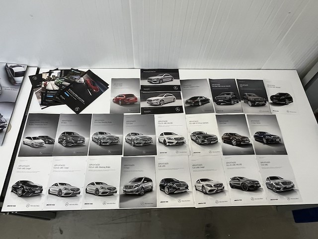 Ca. 235x brochure mercedes, mercedes - afbeelding 32 van  36
