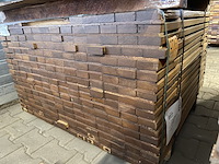 Ca. 238x guyana ipé planken geschaafd, 25x70mm, lengte 100cm - afbeelding 4 van  4