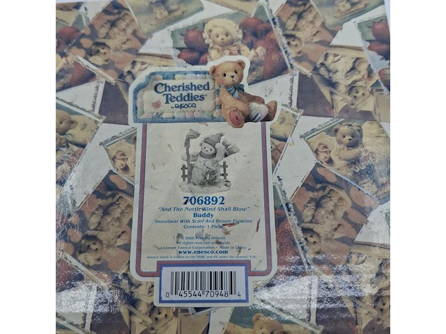 Ca. 23x beeldje, cherished teddies, and the north wind shall blow - buddy - afbeelding 5 van  5