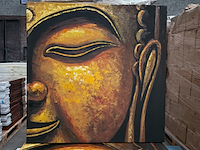 Ca. 23x canvas schilderij buddha 80x80 - afbeelding 1 van  3