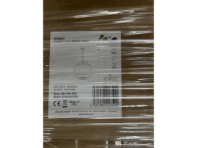 Ca. 23x design verlichting paco home - afbeelding 4 van  7