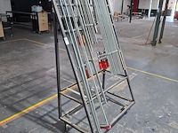 Ca. 23x diverse lijmtangen met verrijdbaar frame bessey en wurth - afbeelding 4 van  9