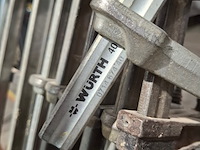 Ca. 23x diverse lijmtangen met verrijdbaar frame bessey en wurth - afbeelding 7 van  9